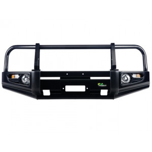 Pathfinder R51 (Smooth OE Bumper) Deluxe Commercial Bull Bar
